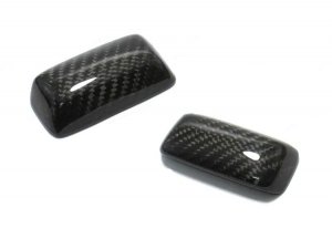 FIAT 500 Seat Belt Handle Cover - Carbon Fiber - EU Model